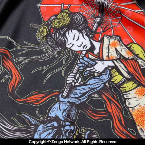 Meerkatsu-"Heavenly Wristlock" Grappling Rashguard-2
